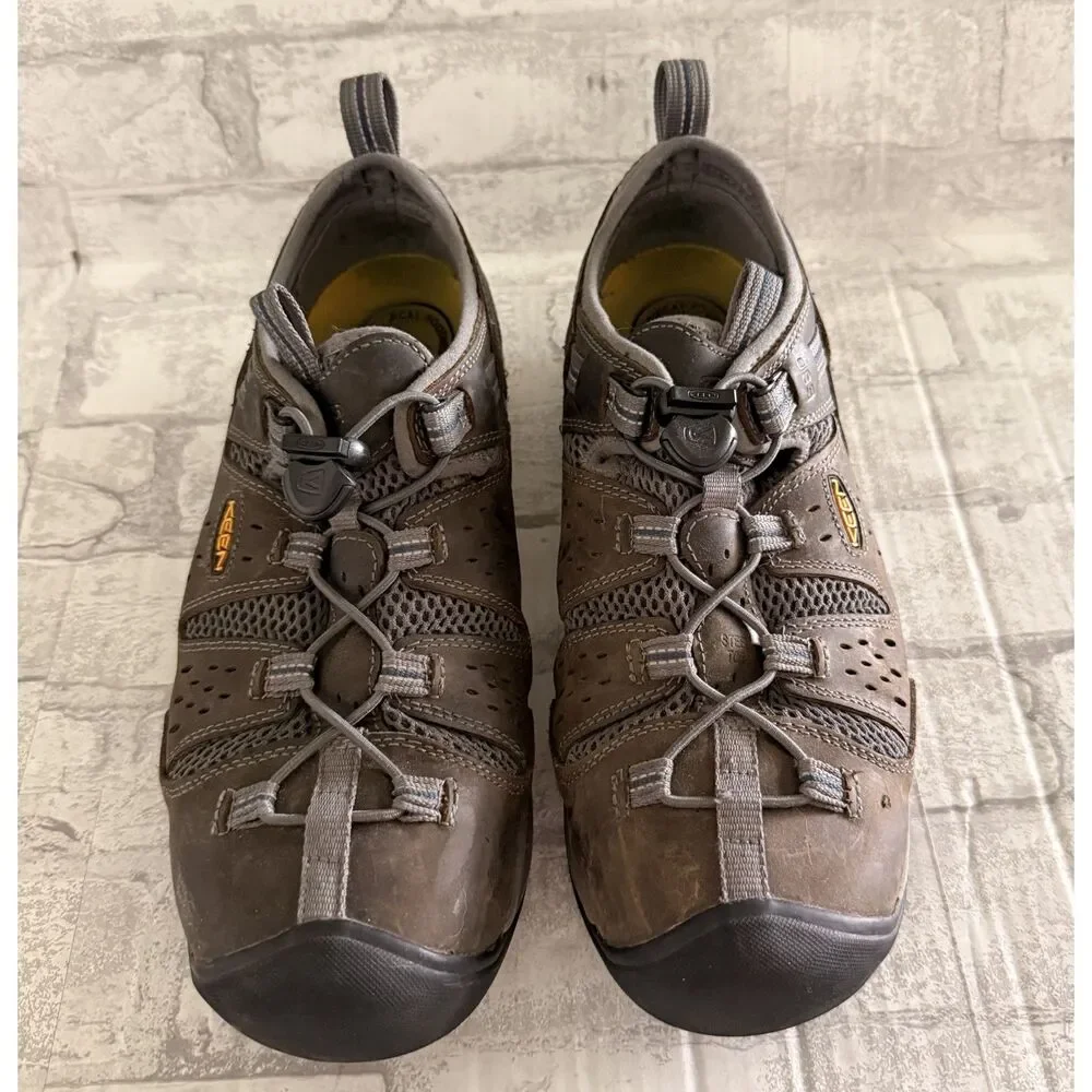 KEEN Utility Atlanta Cool II Steel Toe Work Shoes Steel Toe Shoes Sz 10.5EE